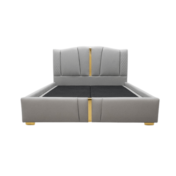 ฐานรองหัวเตียง 6 ฟุต WISDOM DESIGN FURNITURE รุ่น LINCOLN สีเทา